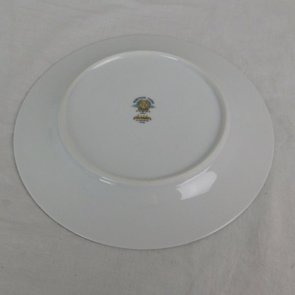 Noritake China 6102 Fairmont Pink Roses Floral Platinum Trim Salad Plate 8.25" - Picture 5 of 6